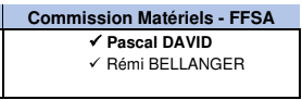 Gestion du matériel et liens FFSA